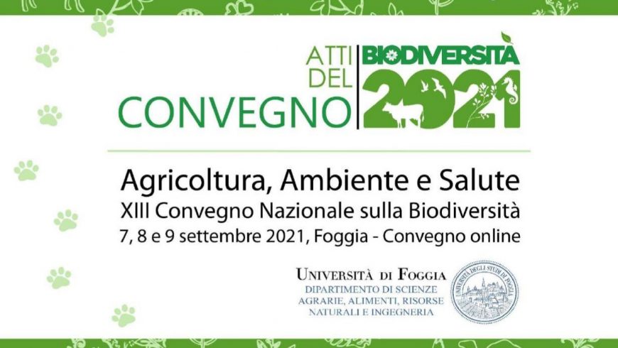 Ora disponibili gli atti del 13° Convegno nazionale sulla biodiversità