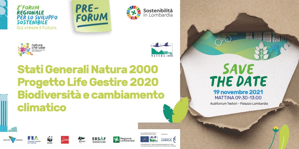 Biodiversità e cambiamenti climatici: il 19 novembre gli Stati Generali di Rete Natura 2000