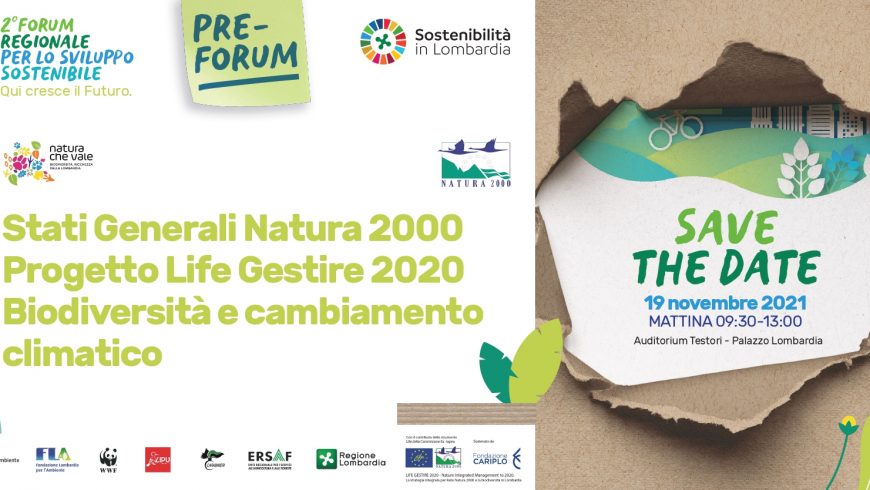Biodiversità e cambiamenti climatici. Stati Generali di Rete Natura 2000 – Milano