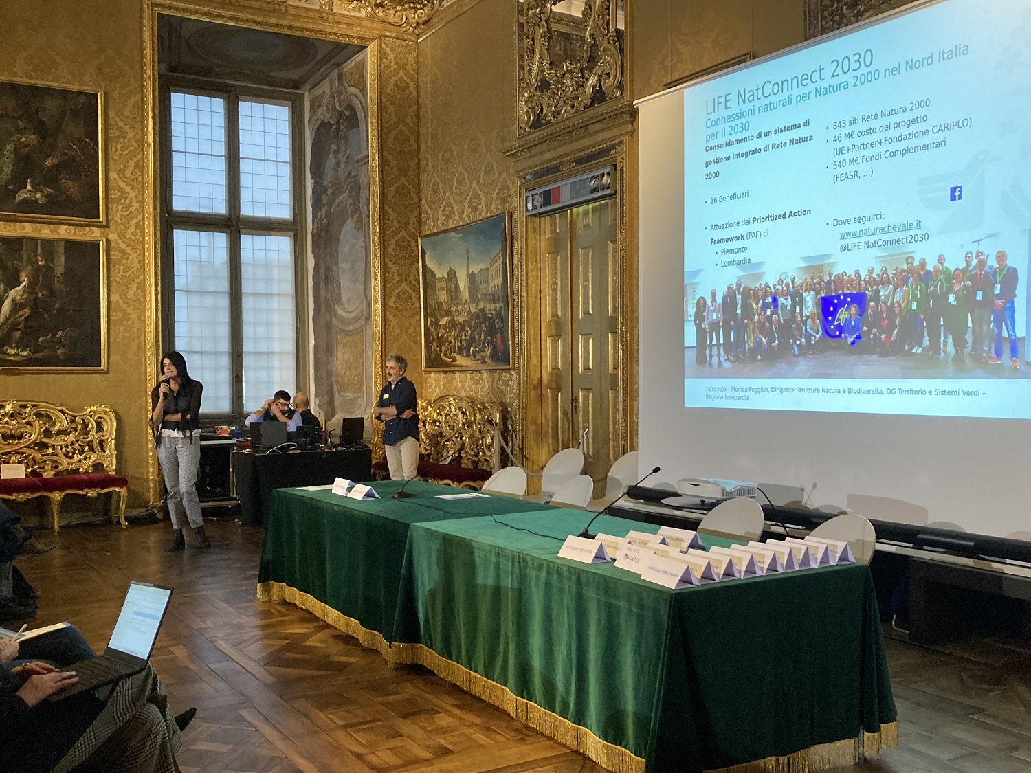 Un momento dell'incontro nella sala di Palazzo Madama, a Torino, dove si è tenuto l'evento