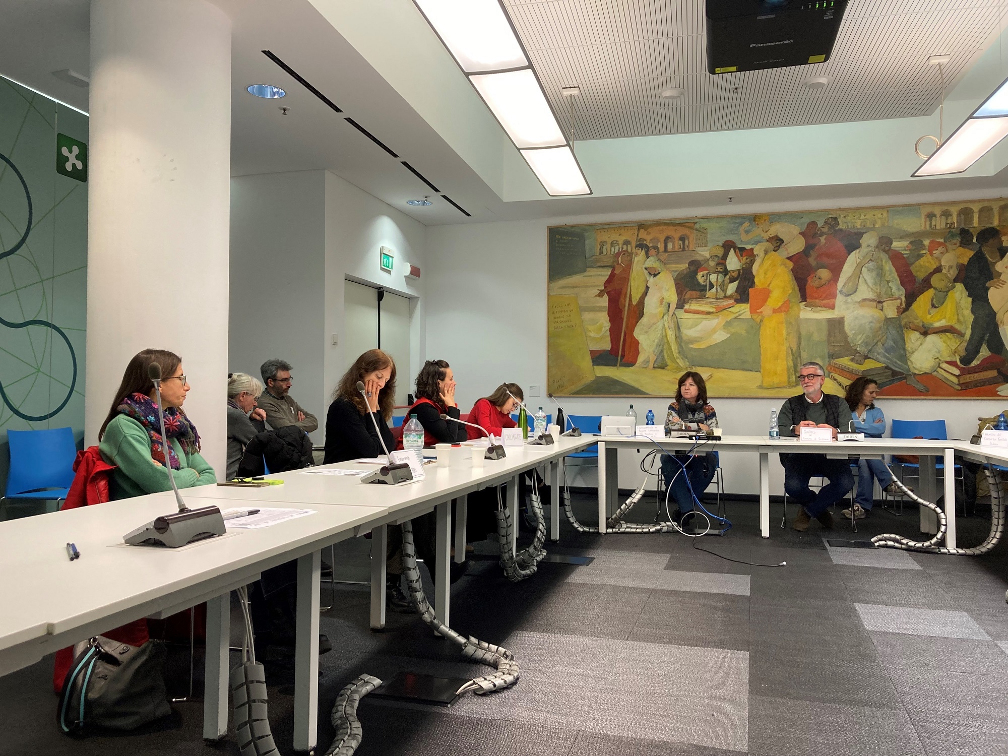Un particolare del workshop del 2 dicembre 2024