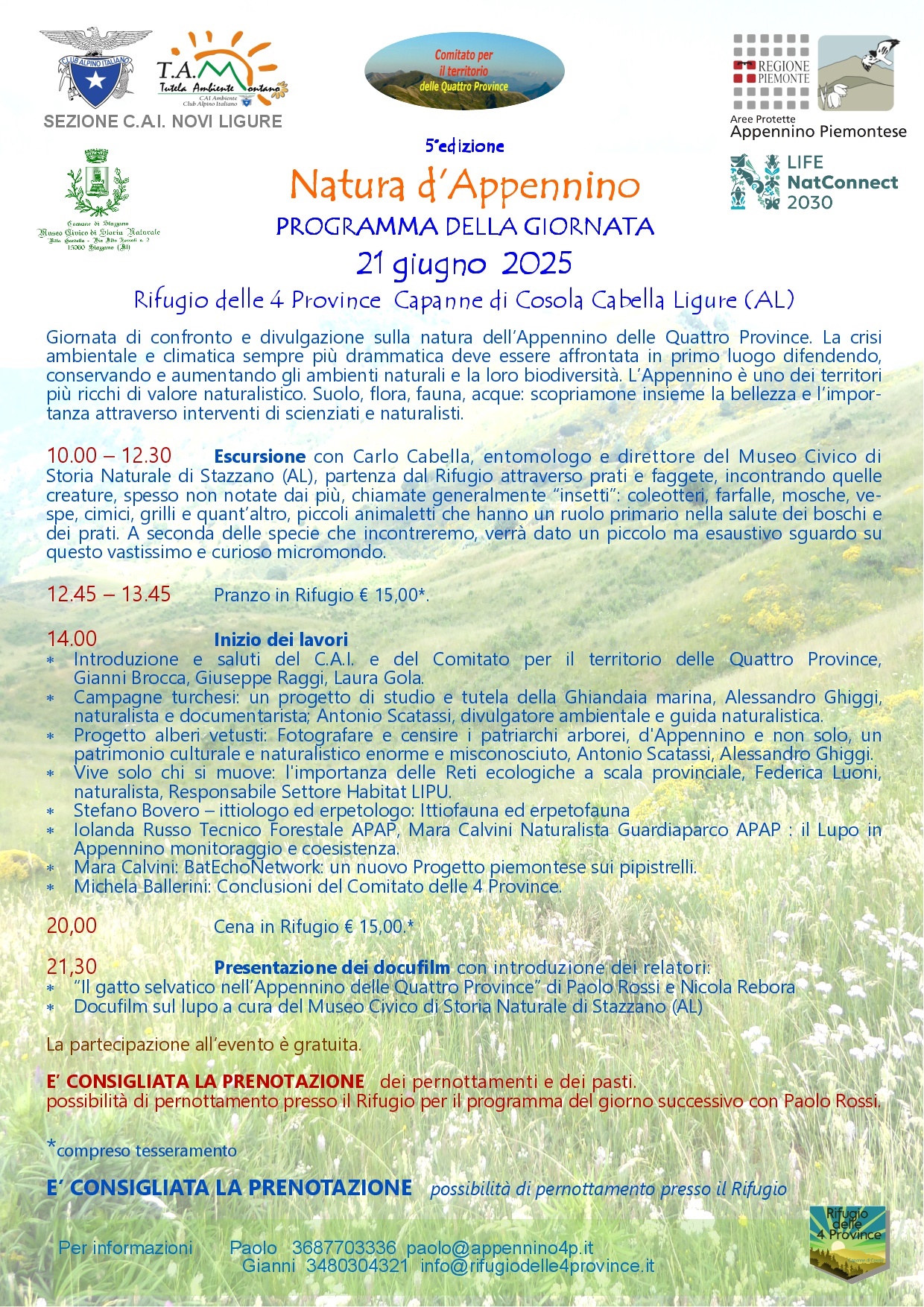 La locandina con il programma dettagliato in formato jpg