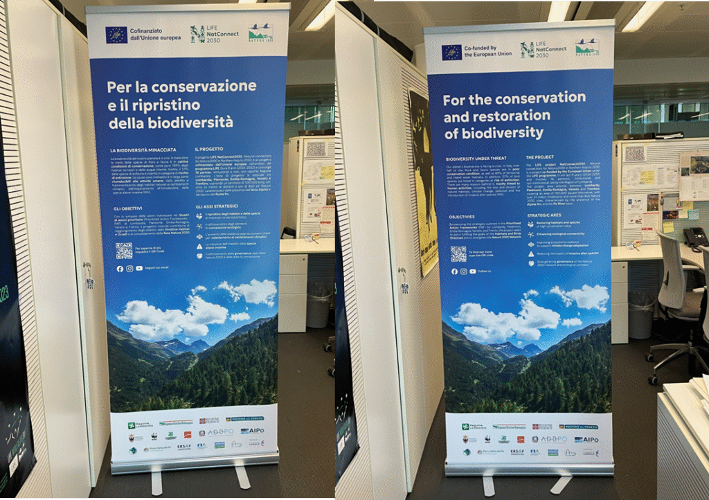 Disponibili Roll Up del progetto LIFE NatConnect2030