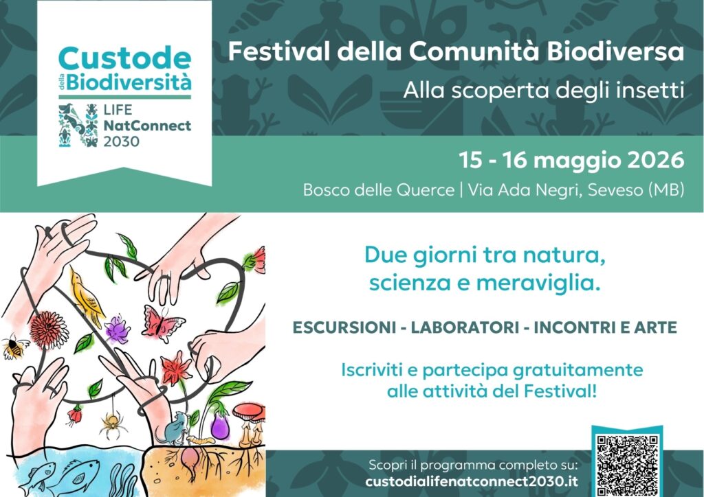 Nasce il Festival della Comunità Biodiversa: un nuovo spazio di incontro tra persone, natura e territori – 15 e 16 maggio a Seveso (MB)